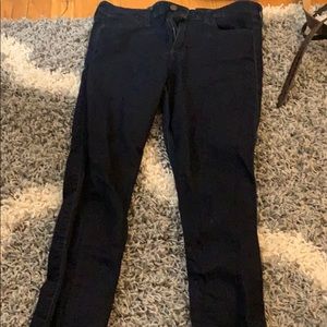 Hollister dark denim jeans (stretchy)